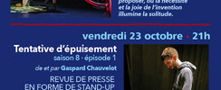 2 magnifiques spectacles / Octobre au Galta
